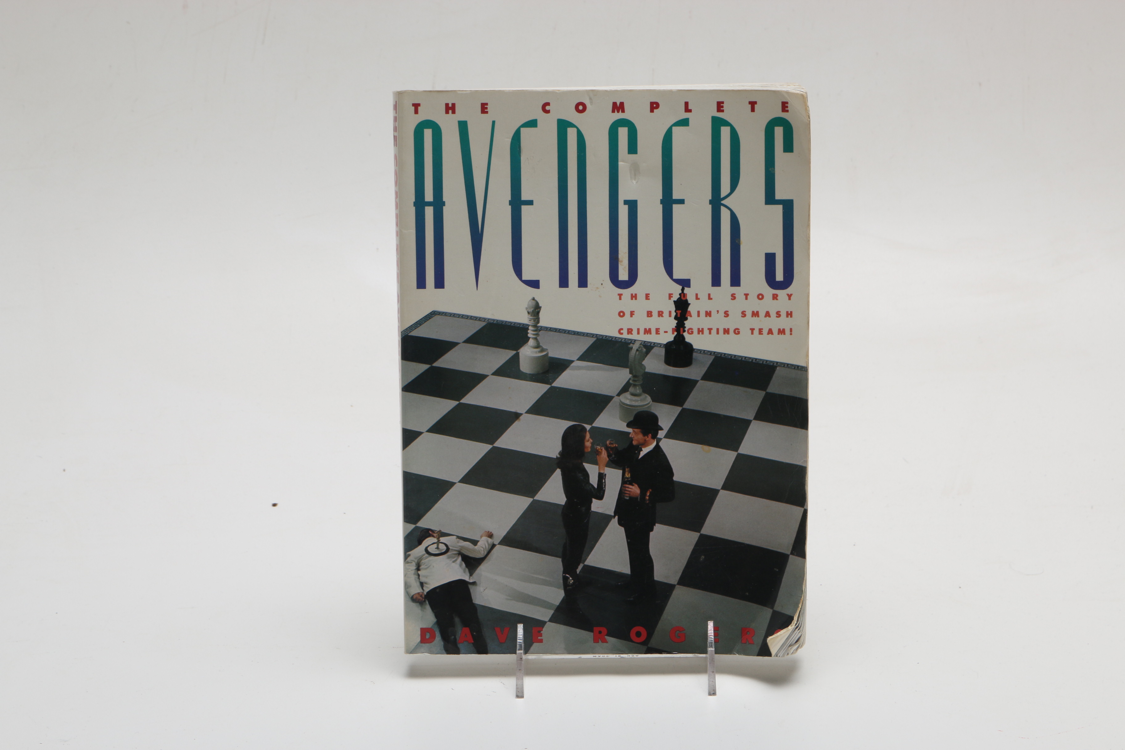 "The Complete Avengers" Book and Signed Picture of Diana Rigg
