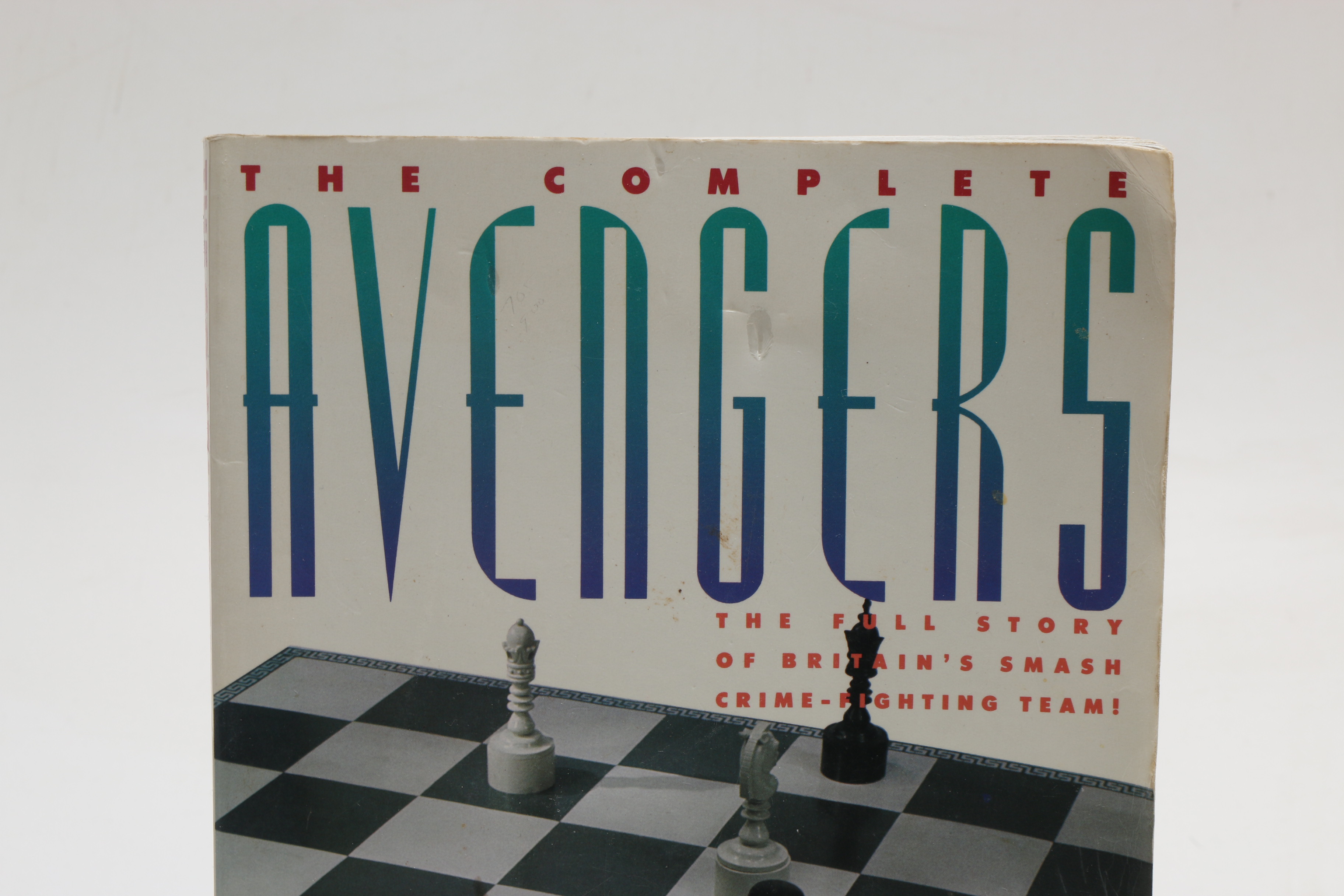 "The Complete Avengers" Book and Signed Picture of Diana Rigg