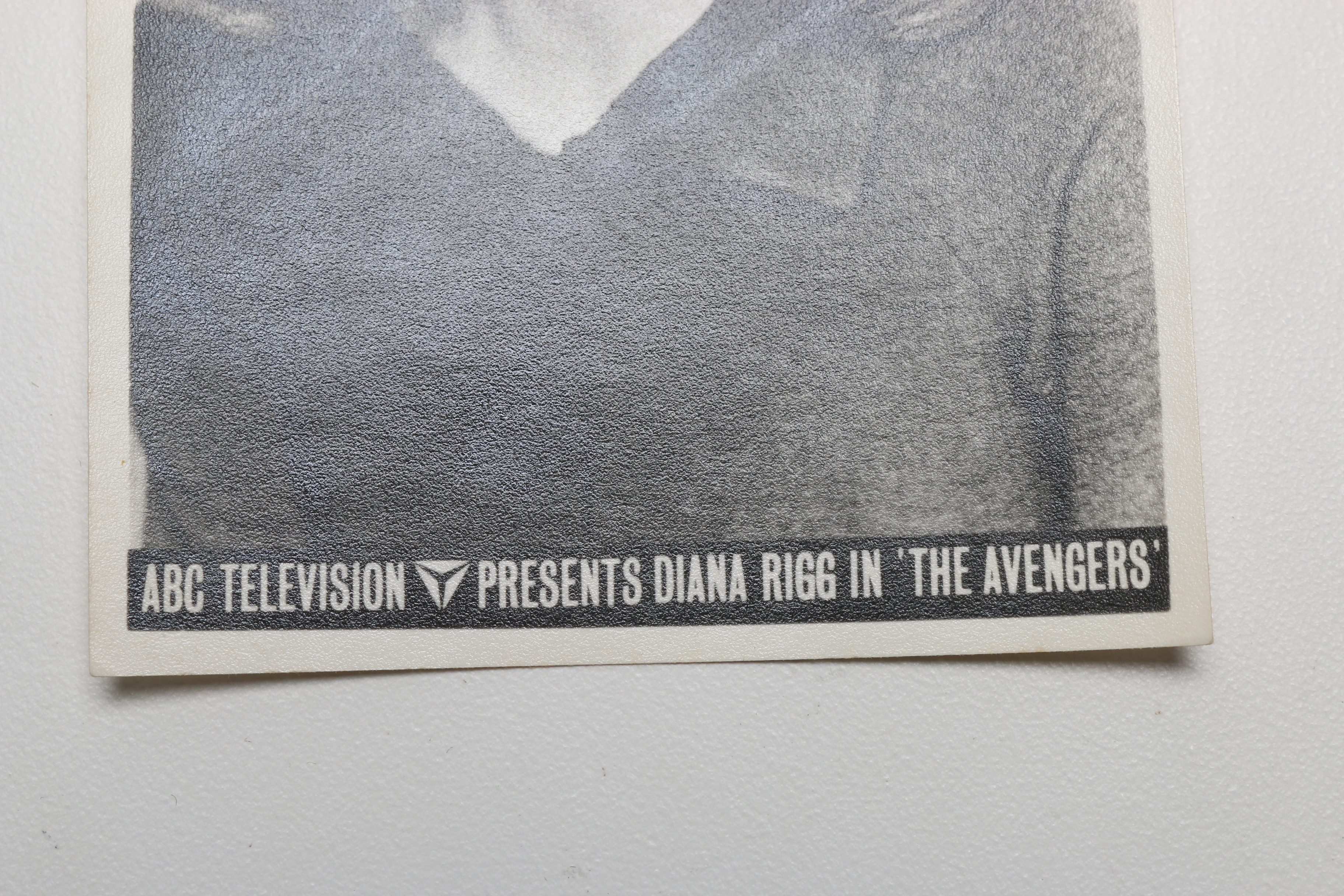 "The Complete Avengers" Book and Signed Picture of Diana Rigg