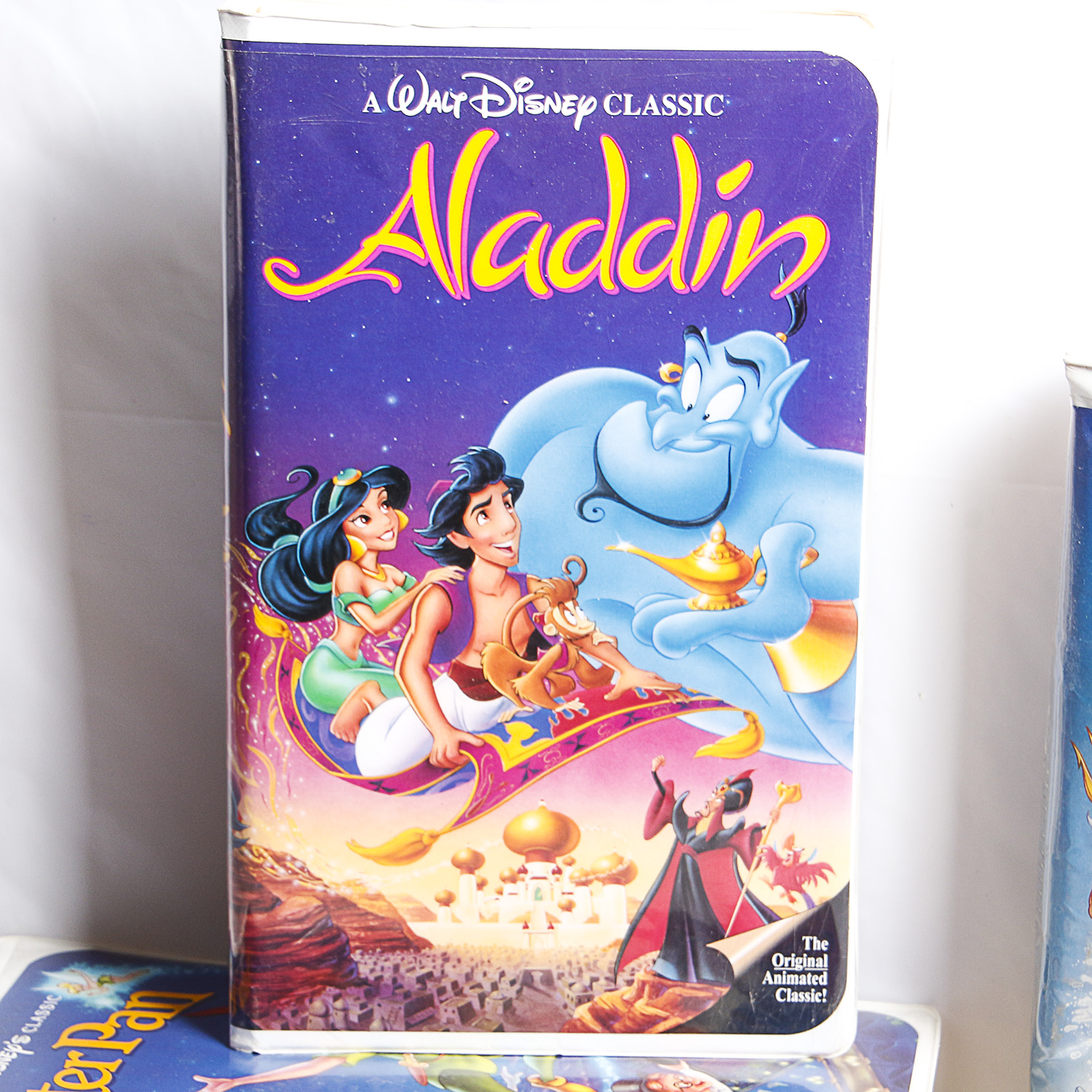 Disney VHS Including Black Diamond "Aladdin" and "Little Mermaid"