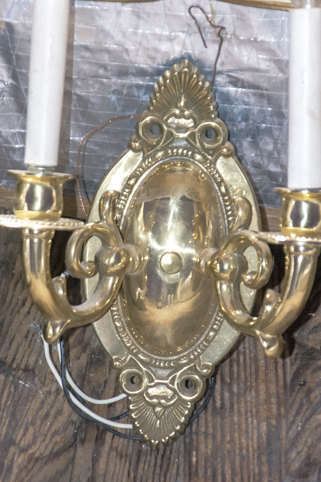 VIntage Brass Electric Wall Sconces
