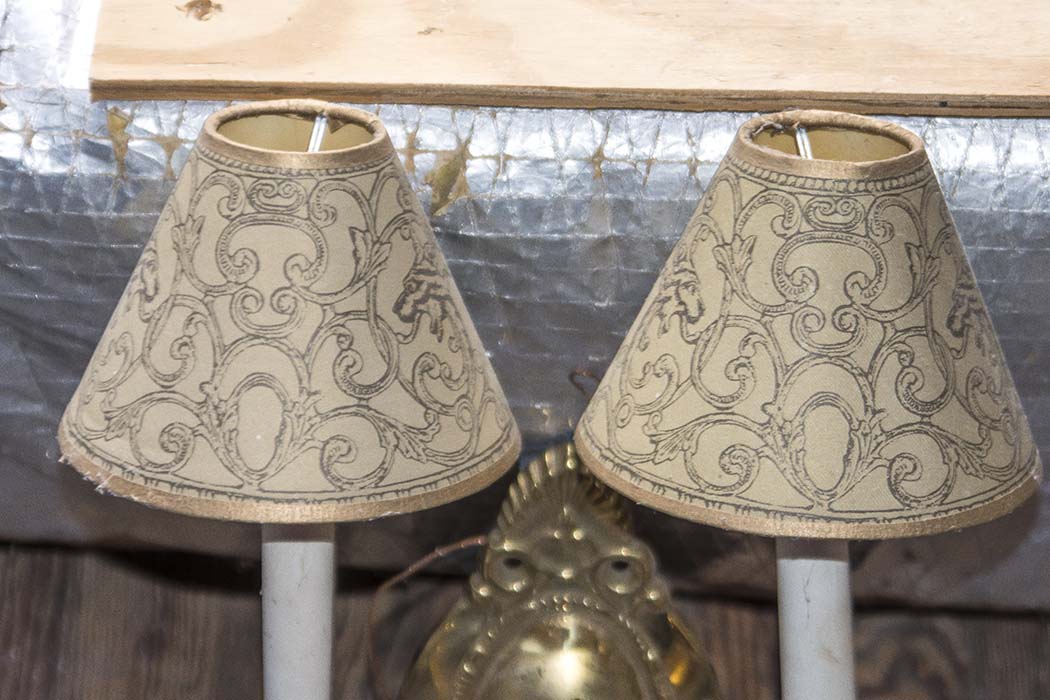 VIntage Brass Electric Wall Sconces