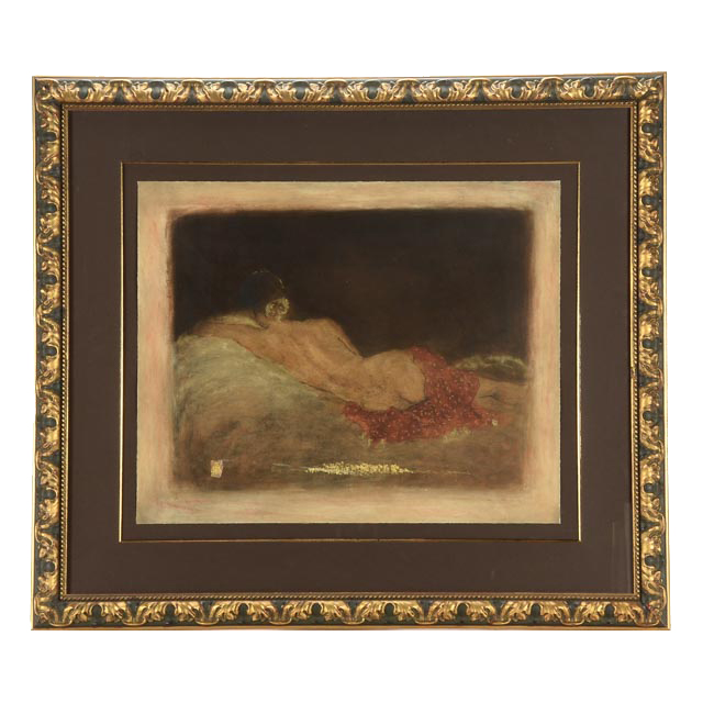 Roy Fairchild-Woodward Signed Limited Edition Lithograph "Reposant II"