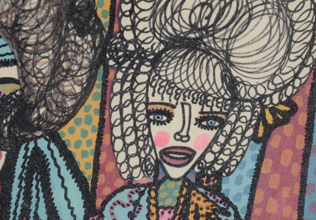 Wallace Knox Wilkinson, Jr. Original Mixed Media on Paper