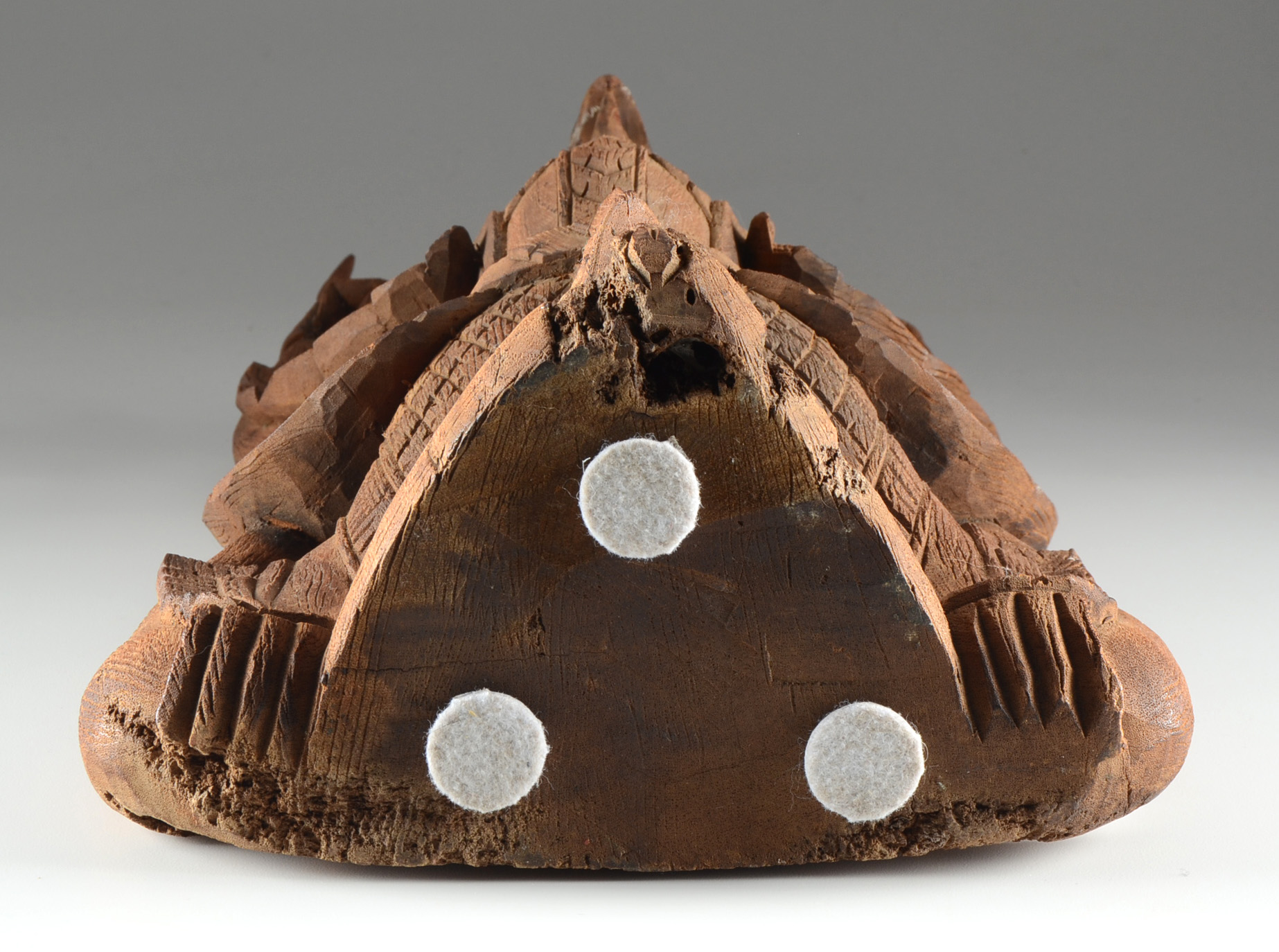 Carved Wood Statue of Garuda