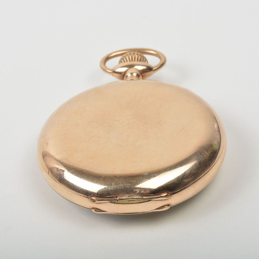 1937 Elgin 17 Jewel Railroad Dial Pocket Watch