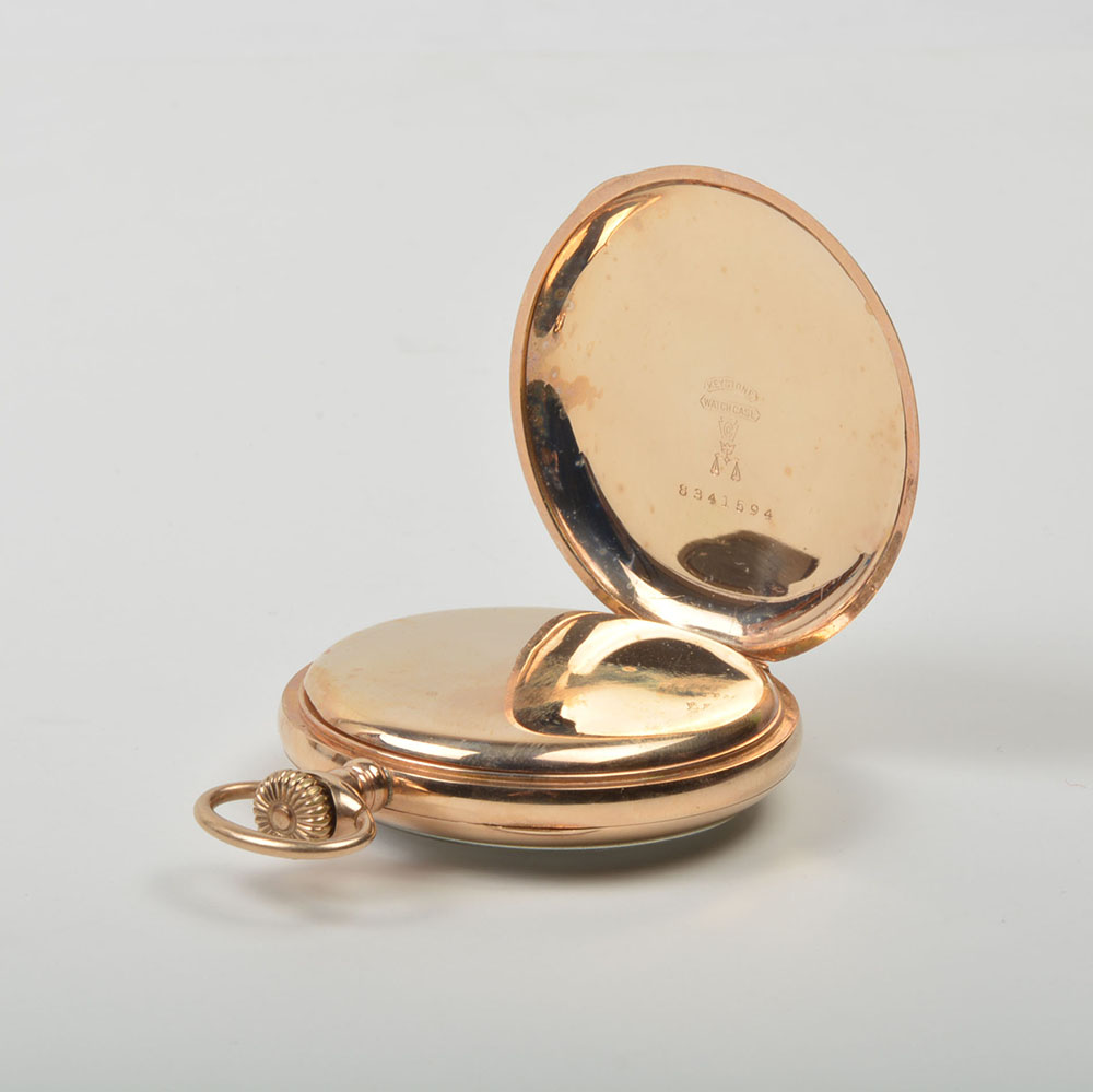 1937 Elgin 17 Jewel Railroad Dial Pocket Watch