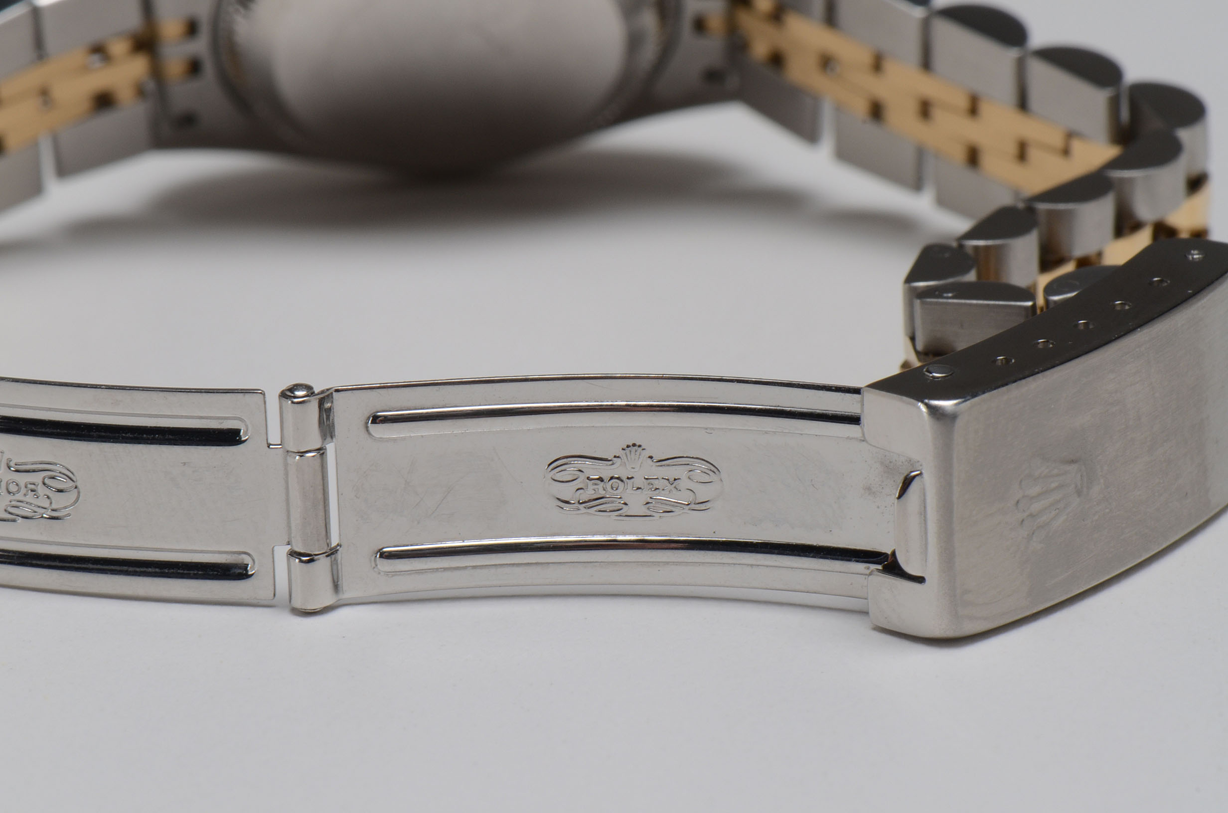 Women's Rolex Datejust 18K Gold and Steel Diamond Dial Automatic