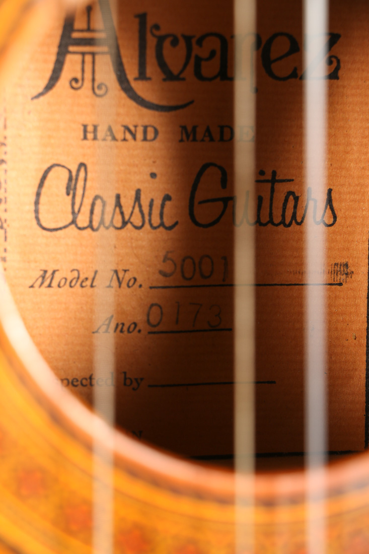 Vintage Alvarez Classical Guitar and Case