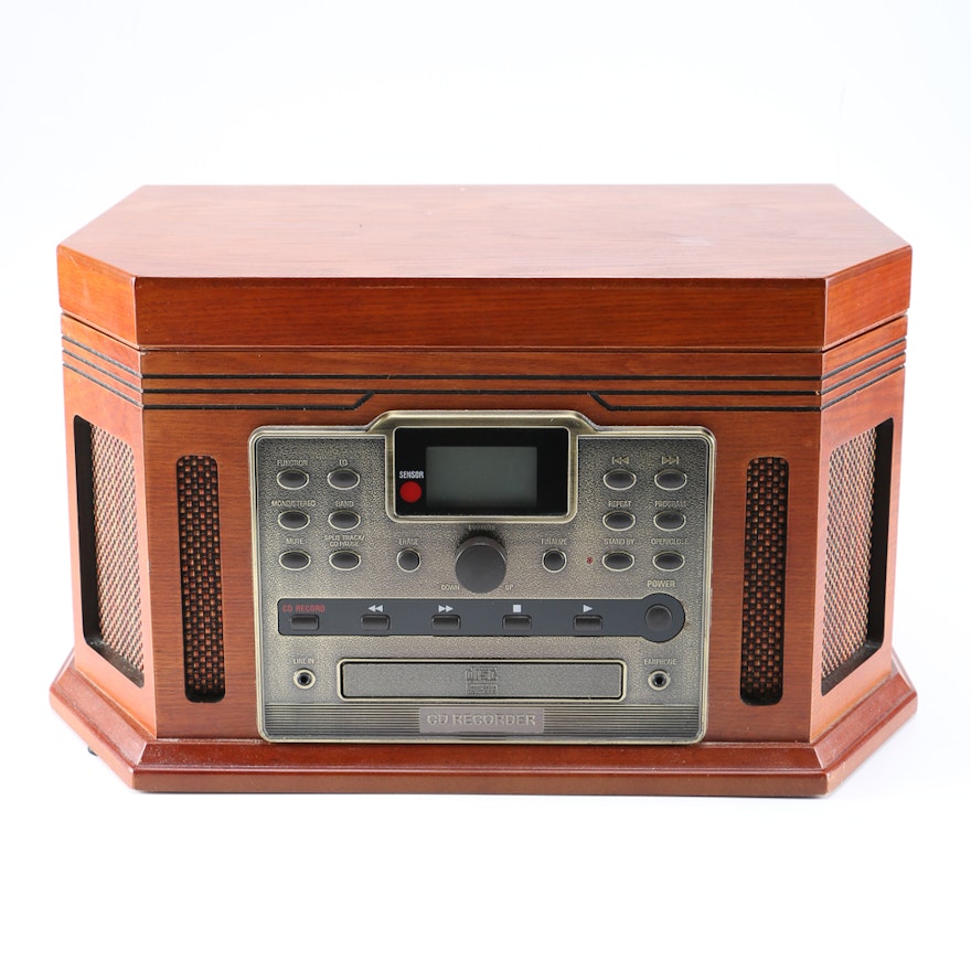 Crosley CR248 Turntable Radio with CD Player