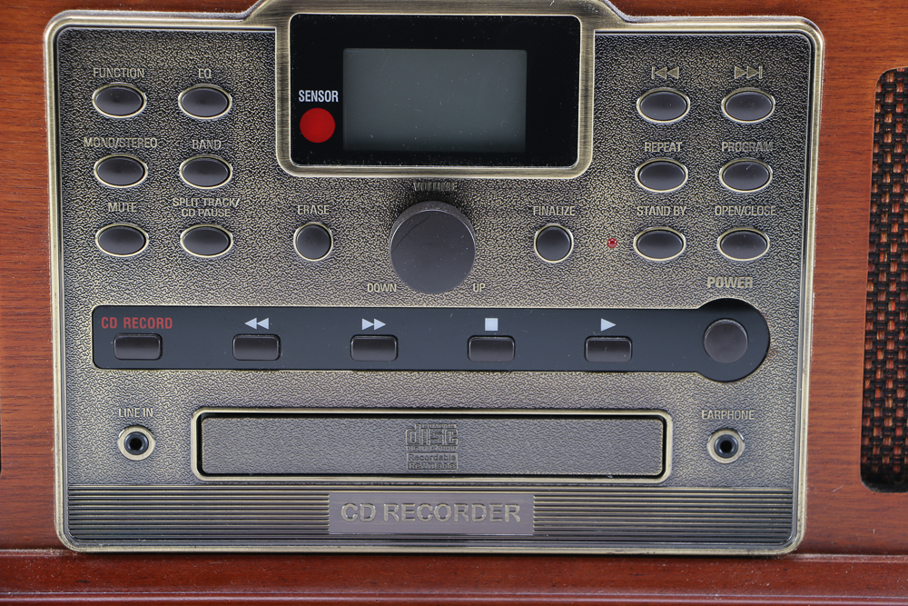 Crosley CR248 Turntable Radio with CD Player