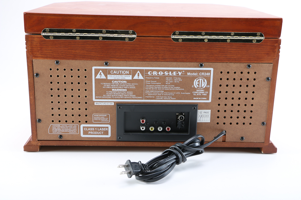 Crosley CR248 Turntable Radio with CD Player