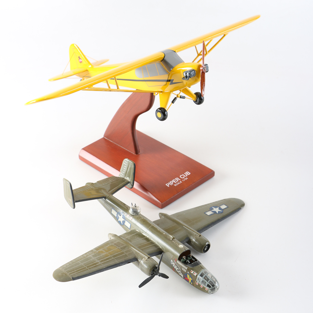 Two Model Airplanes