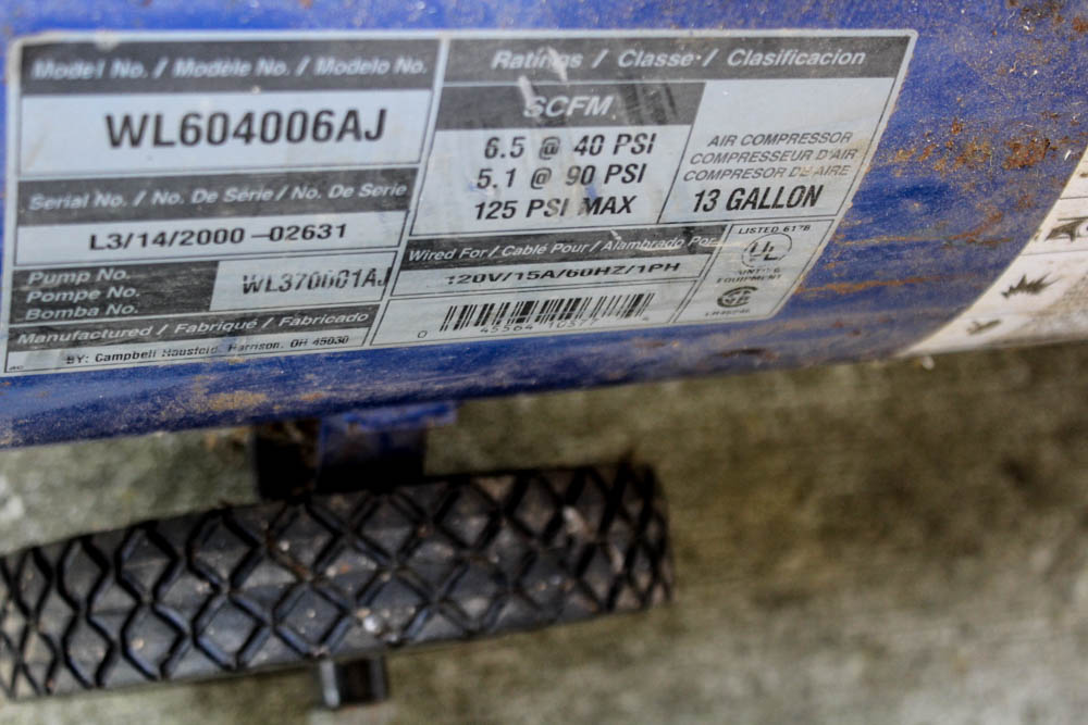 Campbell Hausfeld Air Compressor