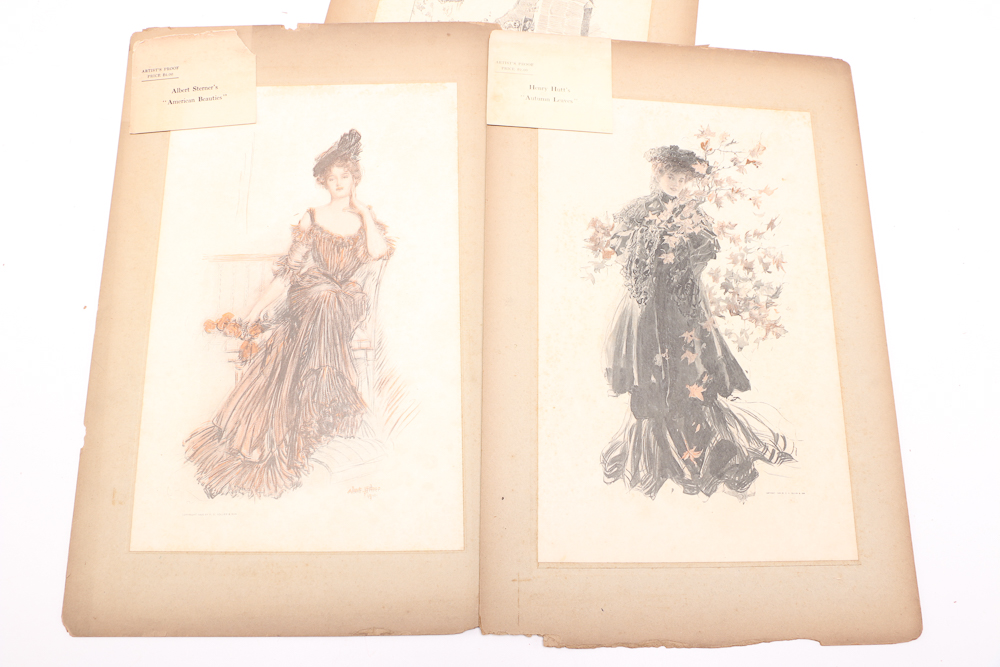 Collection of Four Modern Masters Artist Proof Offset Lithographs and More