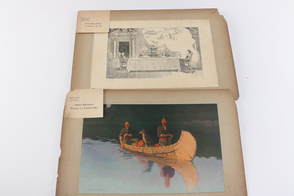 Collection of Four Modern Masters Artist Proof Offset Lithographs and More