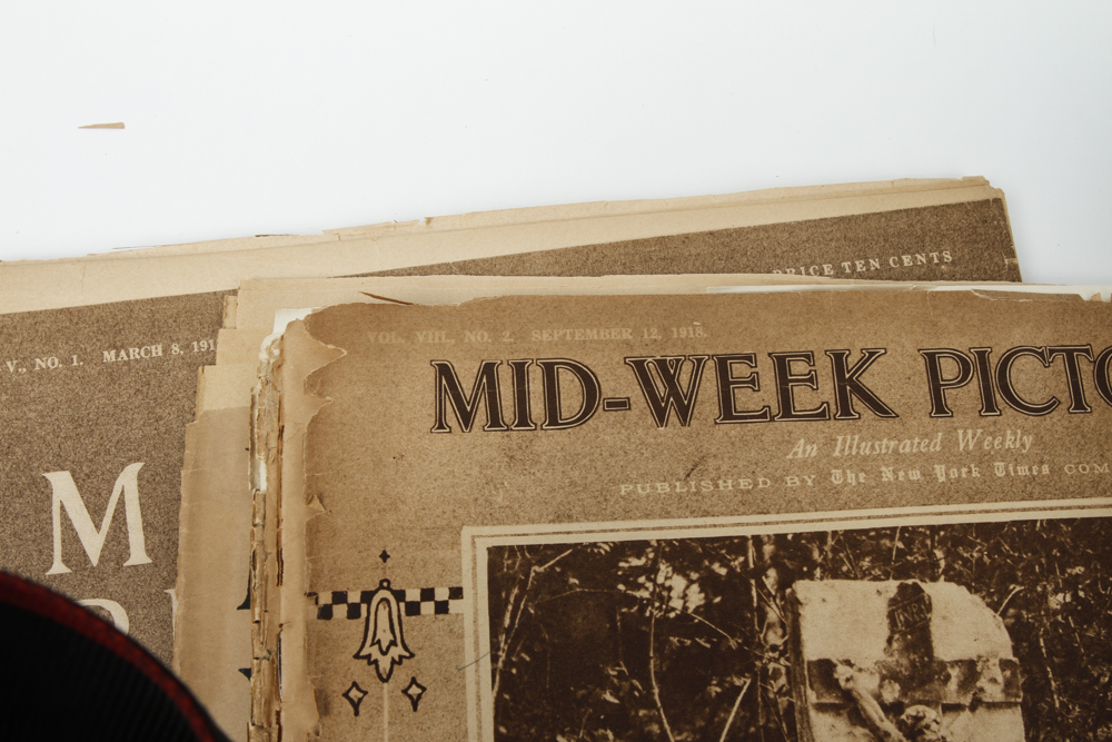 Collection of Antique Newspaper Pictorials