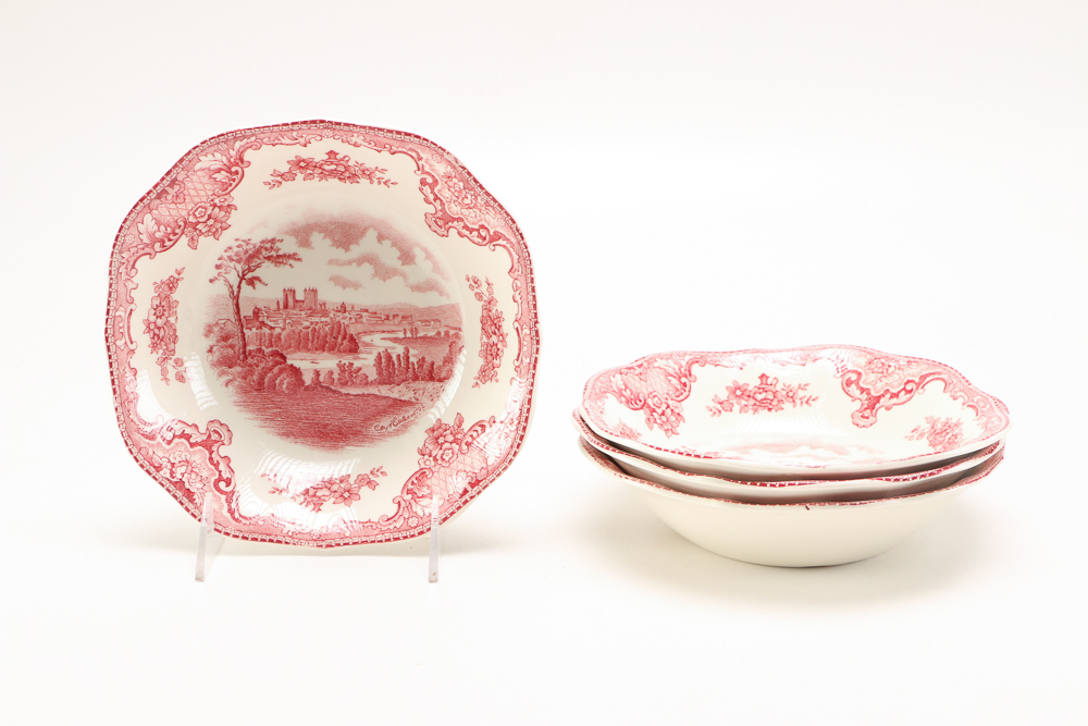 Johnson Bros. "Old Britain Castles" Stoneware Set