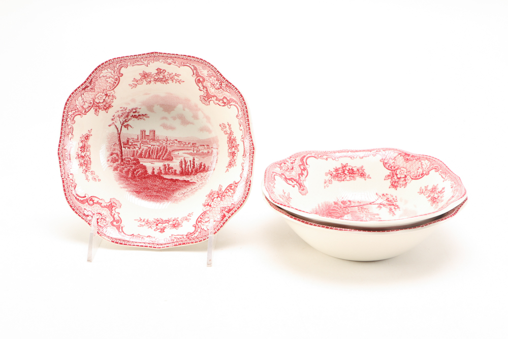 Johnson Bros. "Old Britain Castles" Stoneware Set