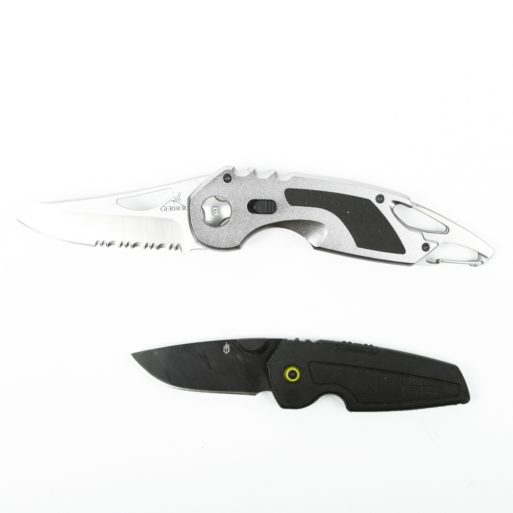 Two Gerber Switchblades