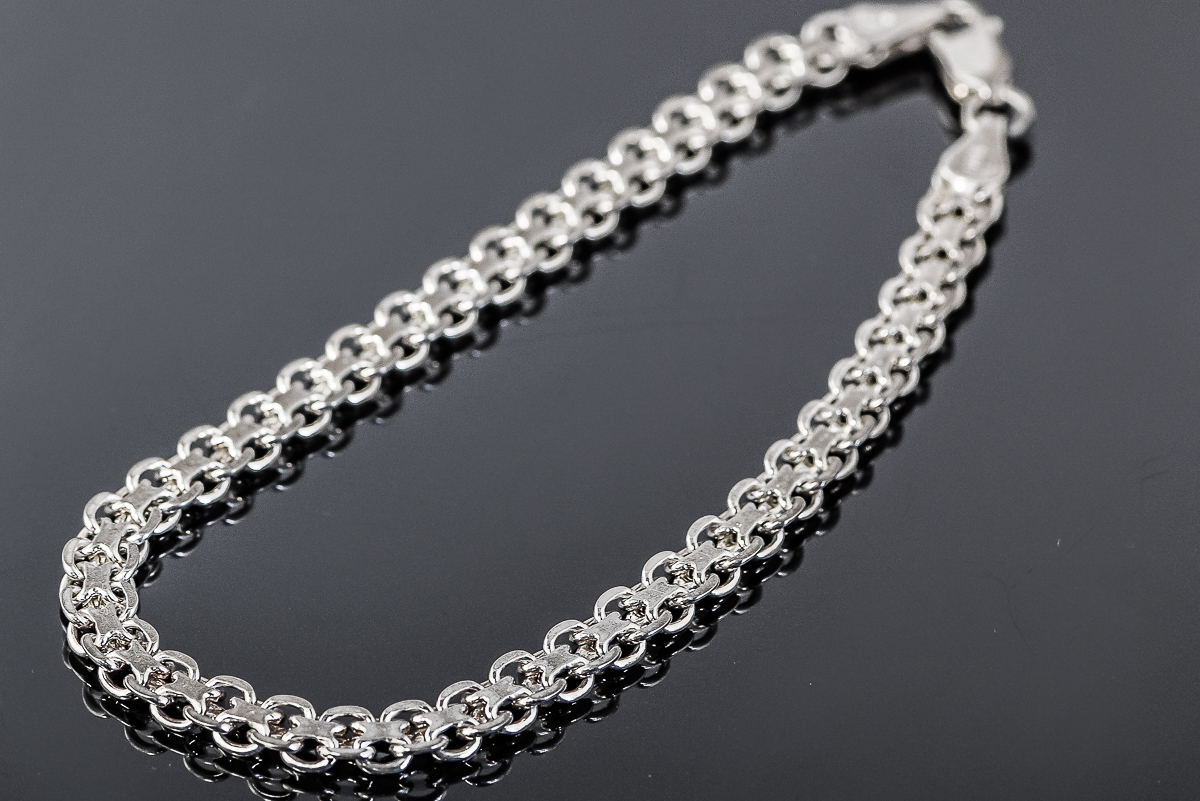 Sterling Silver Link Bracelet