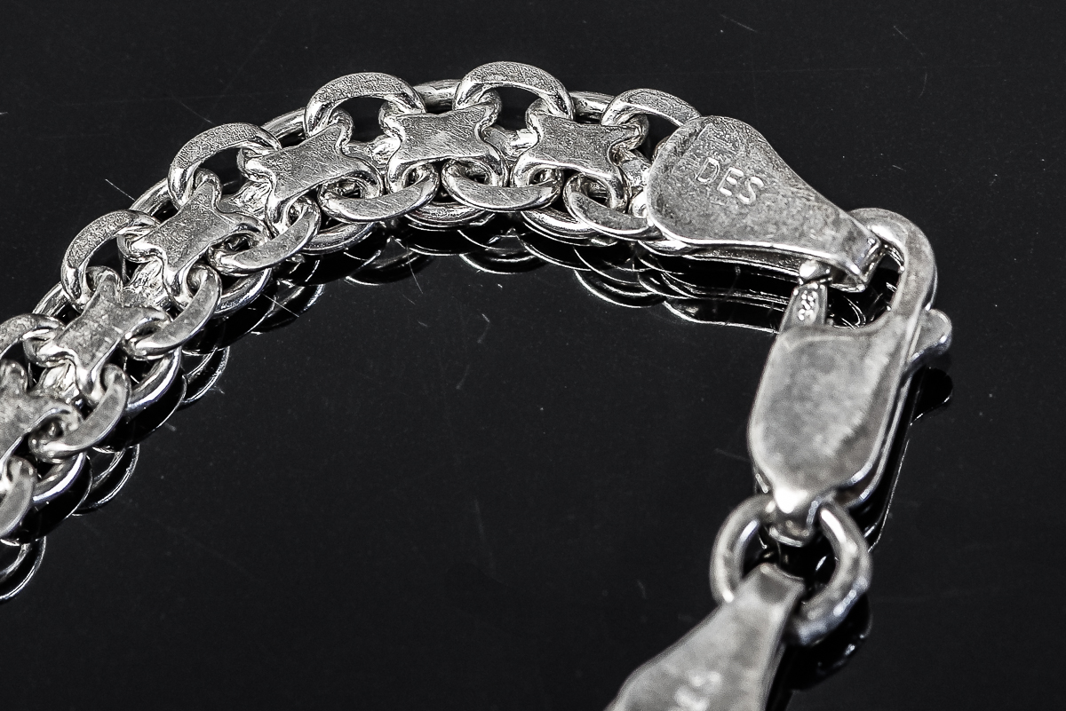 Sterling Silver Link Bracelet