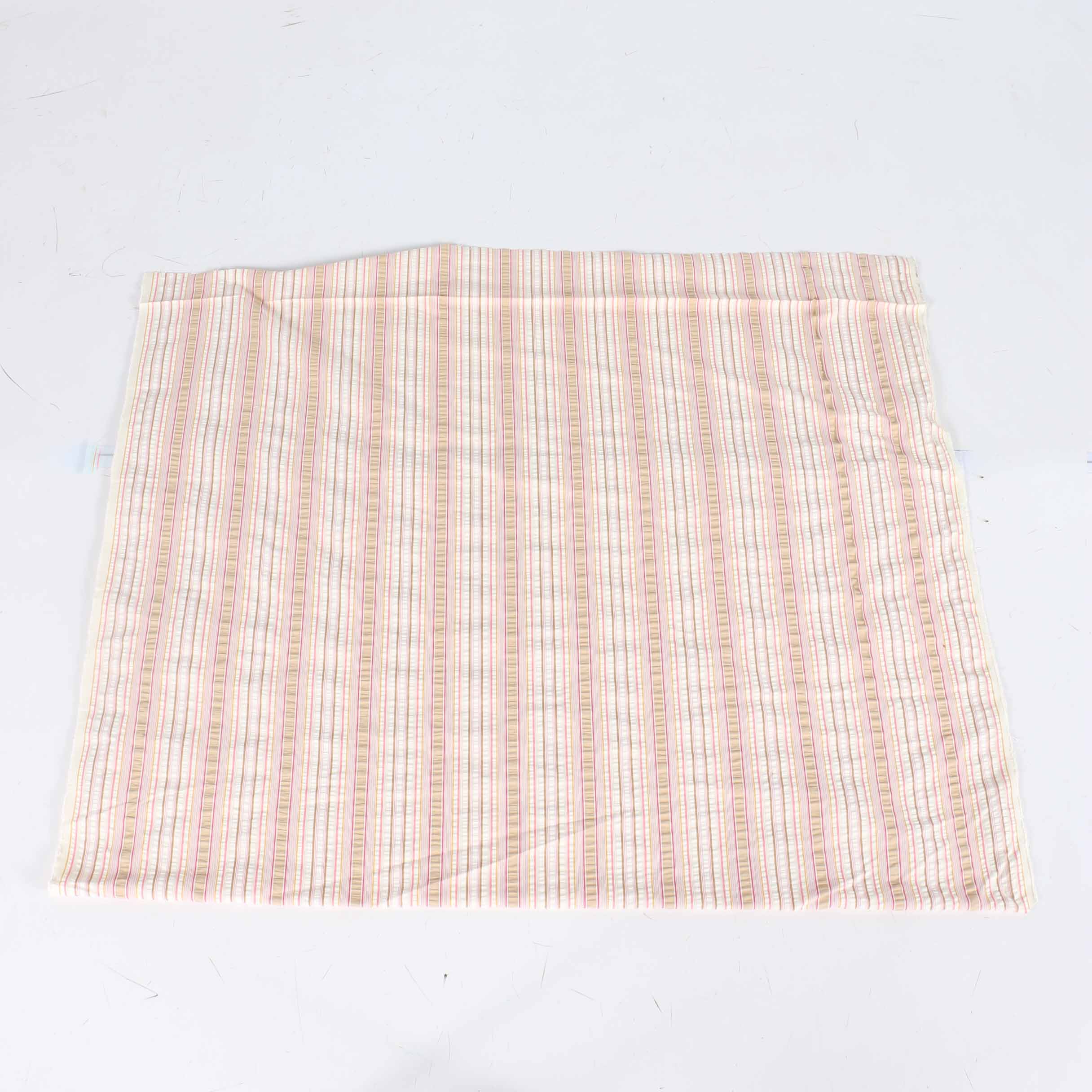 Striped Cotton Seersucker Fabric