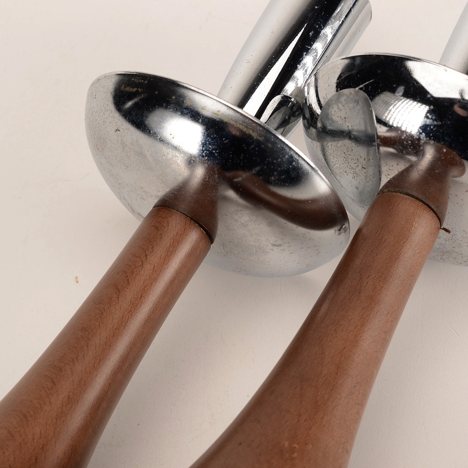 Mid Century Modern Danish Style Candle Sticks