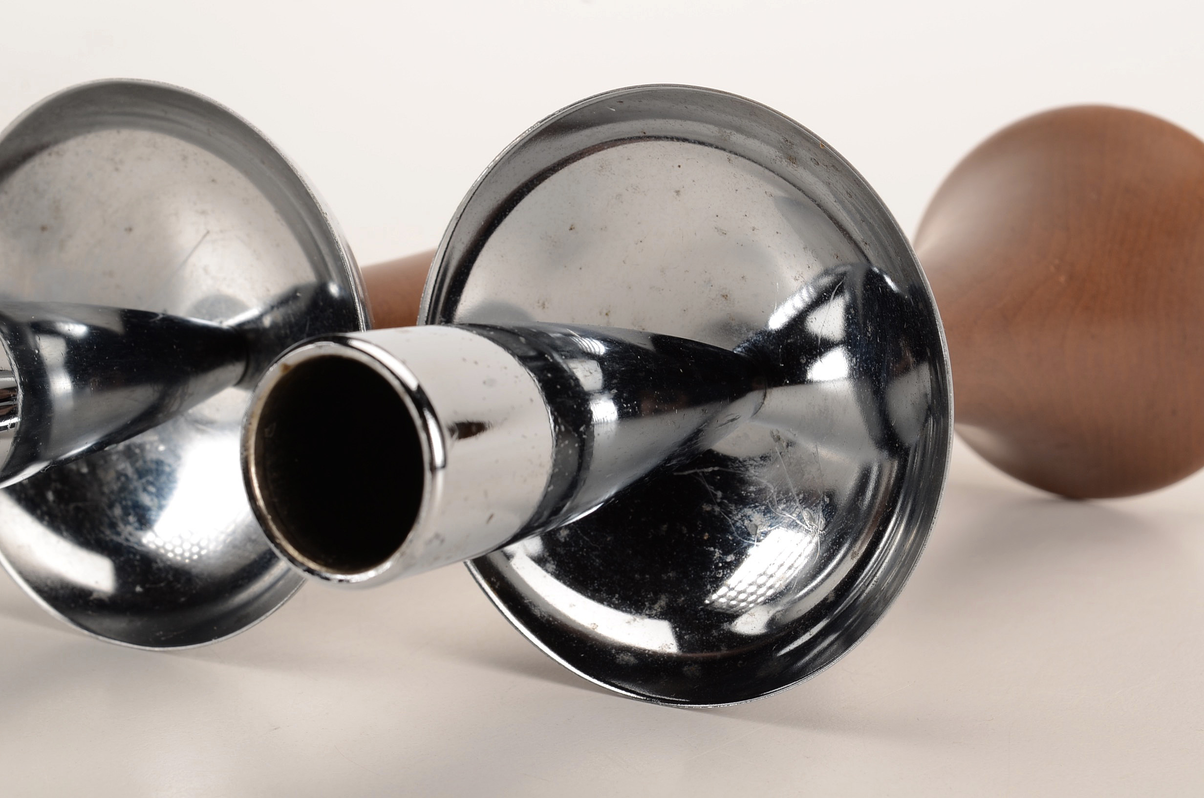 Mid Century Modern Danish Style Candle Sticks