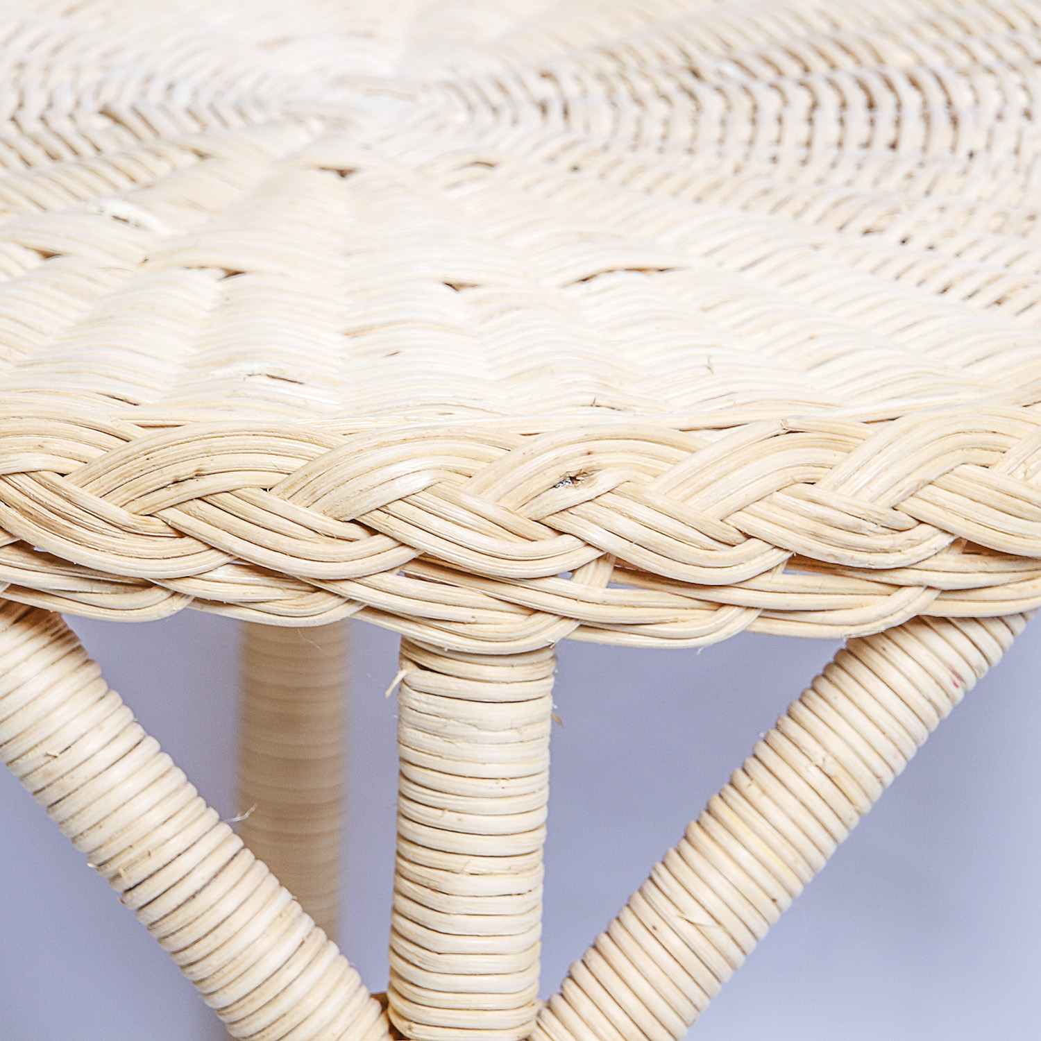 Retired American Girl Doll Samantha's Wicker Table and Chairs