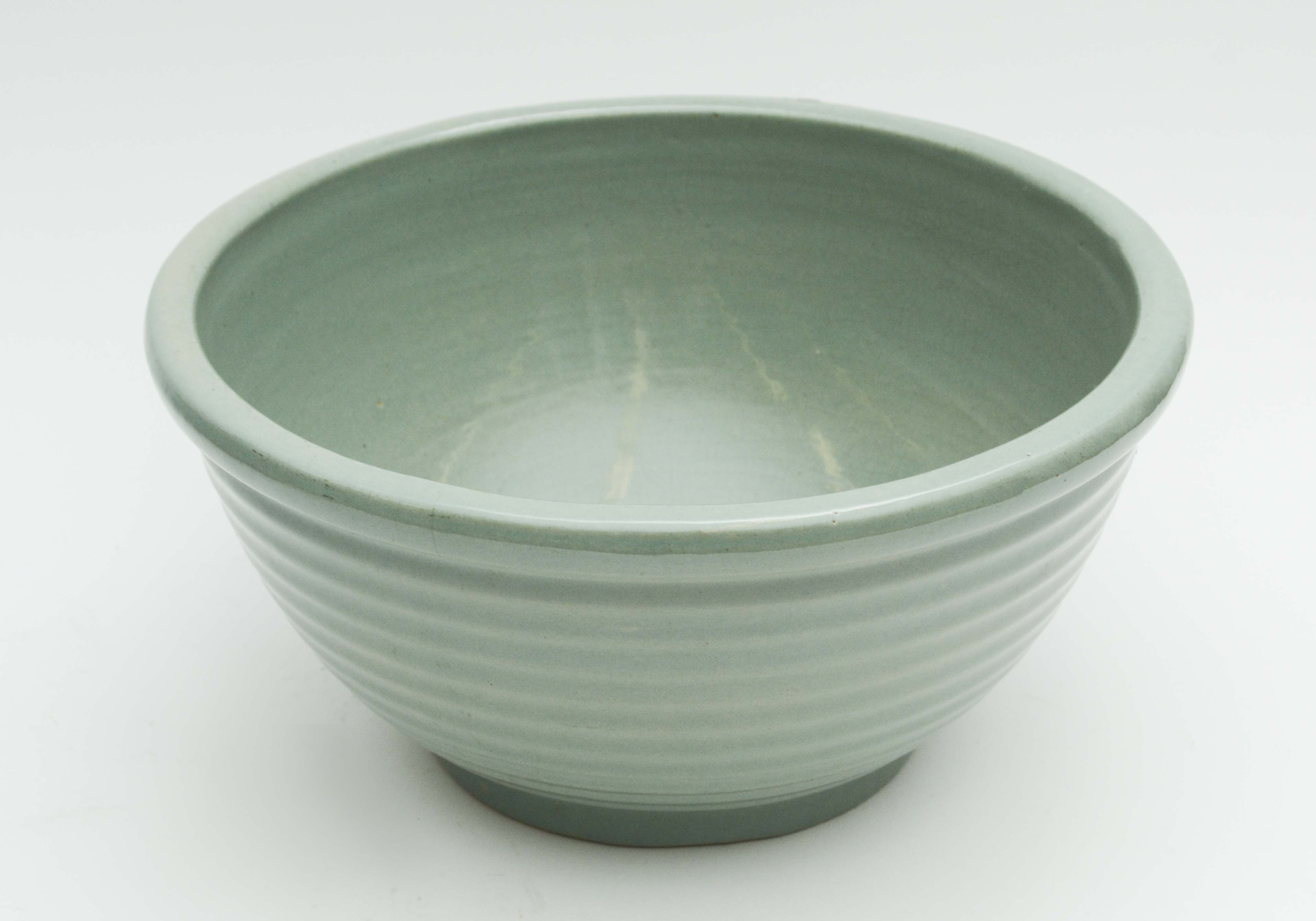 Vintage Pfaltzgraff Mint Green Mixing Bowls