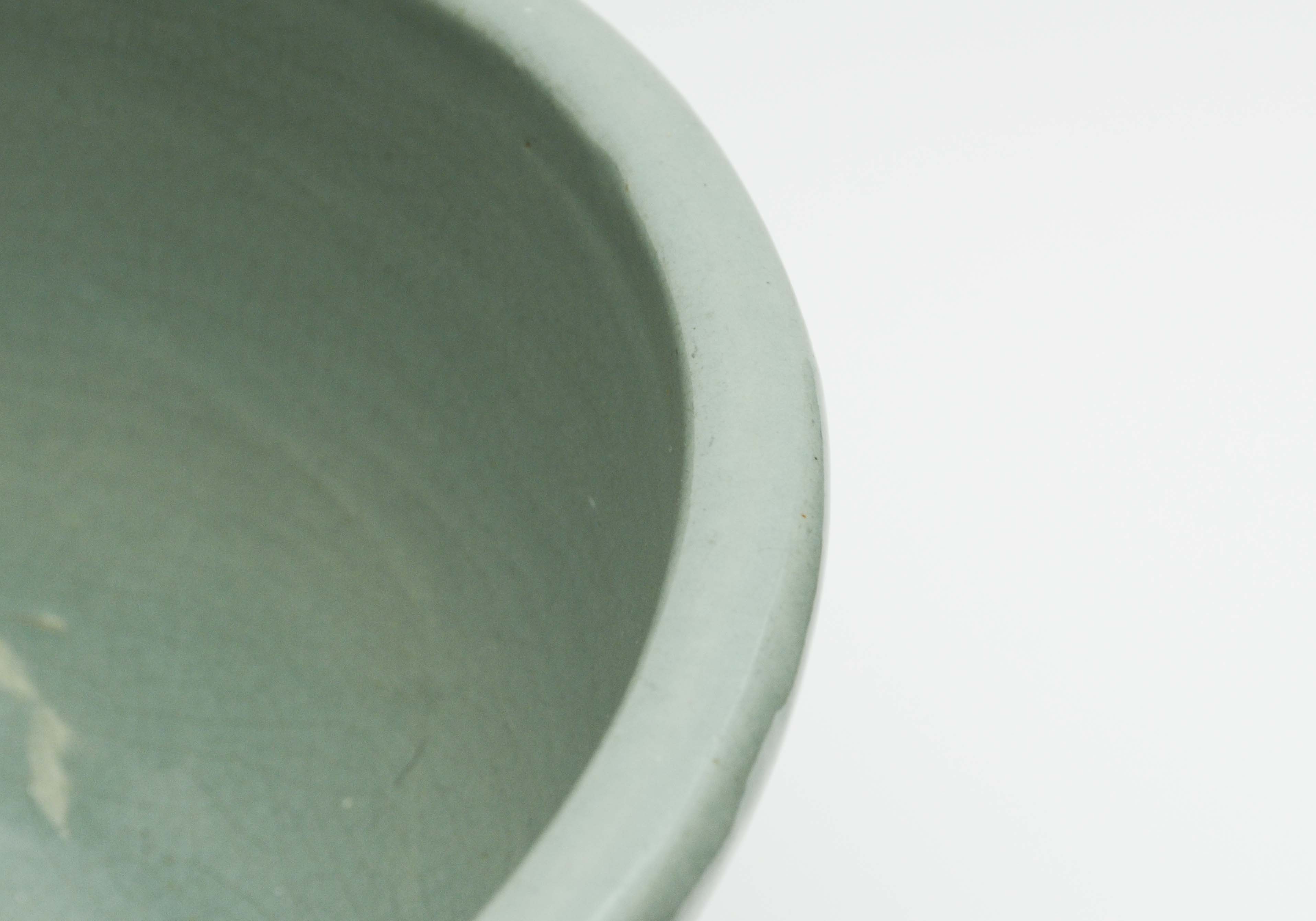 Vintage Pfaltzgraff Mint Green Mixing Bowls