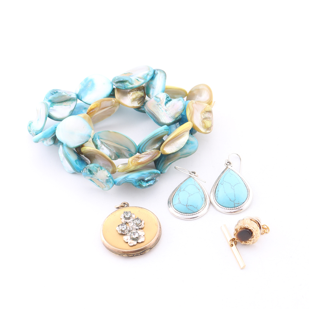 Assortment of Unique Costume Jewelry