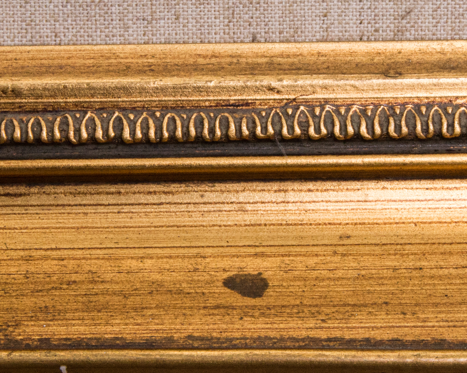 Oil Painting of Ship at Sea