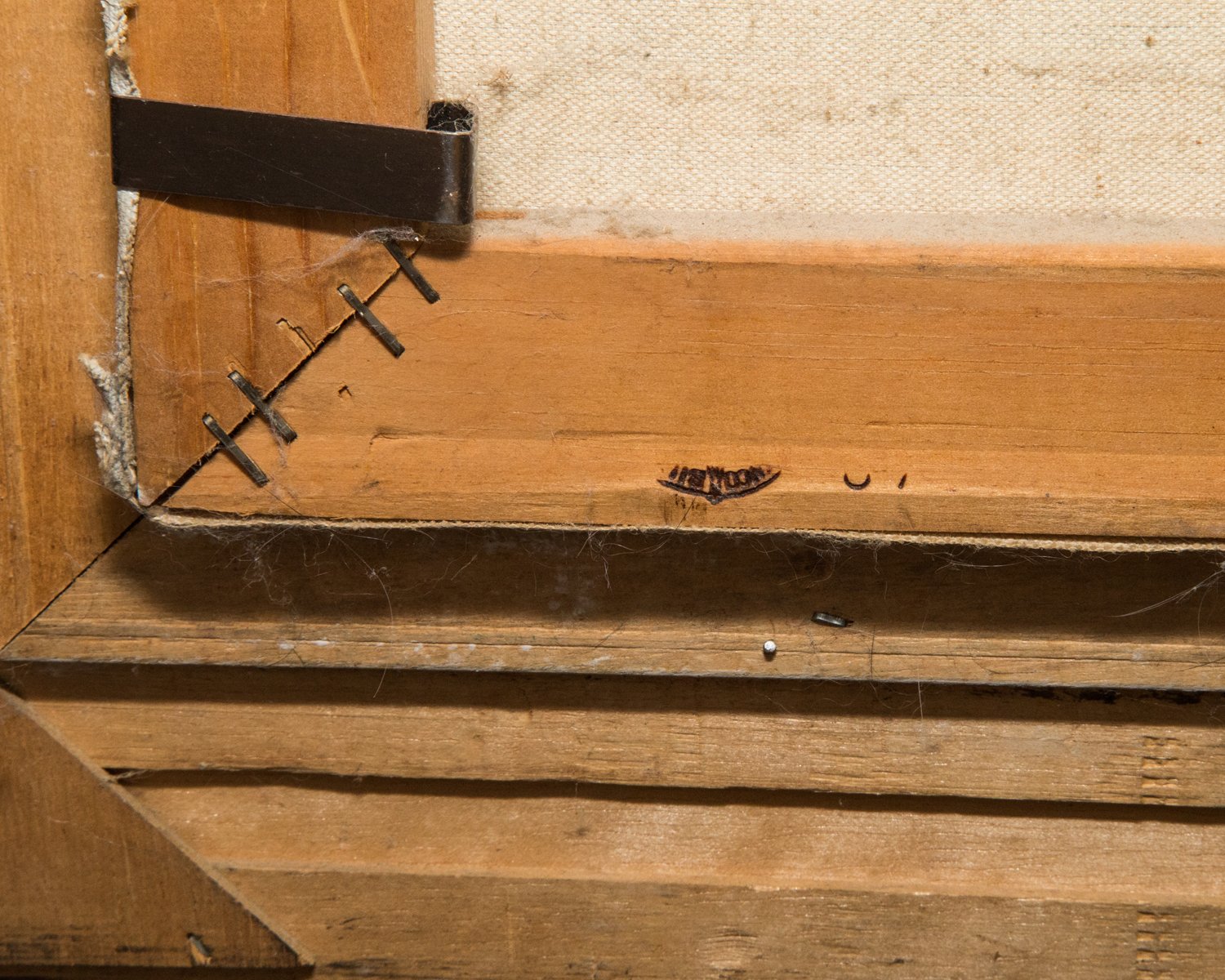 Oil Painting of Ship at Sea