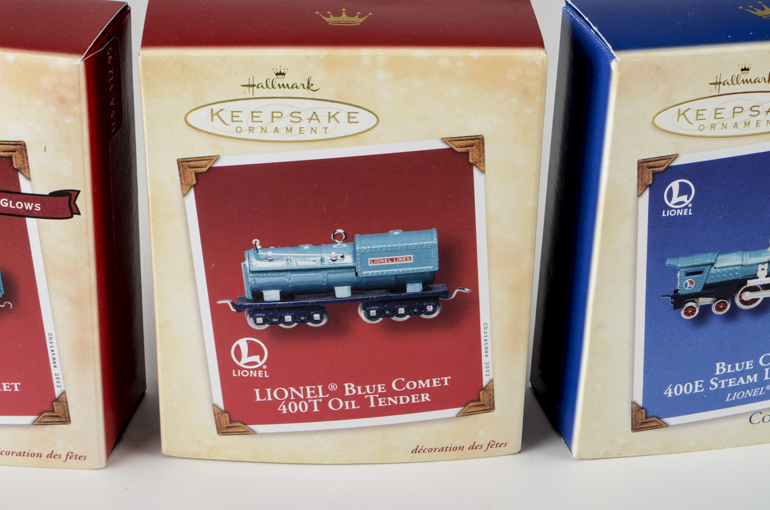 Hallmark Train Ornaments