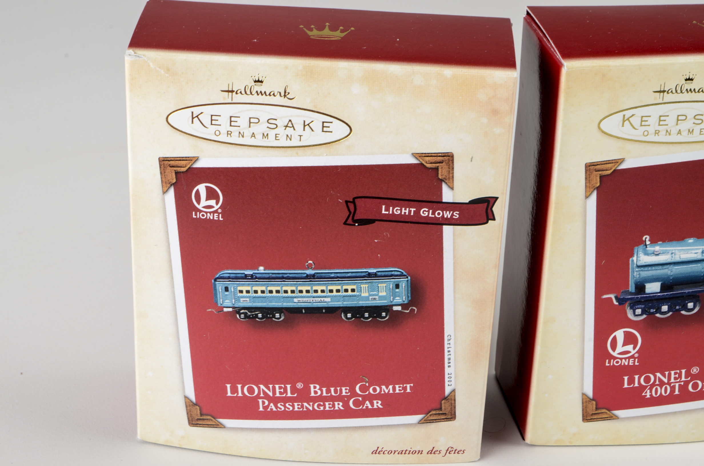 Hallmark Train Ornaments