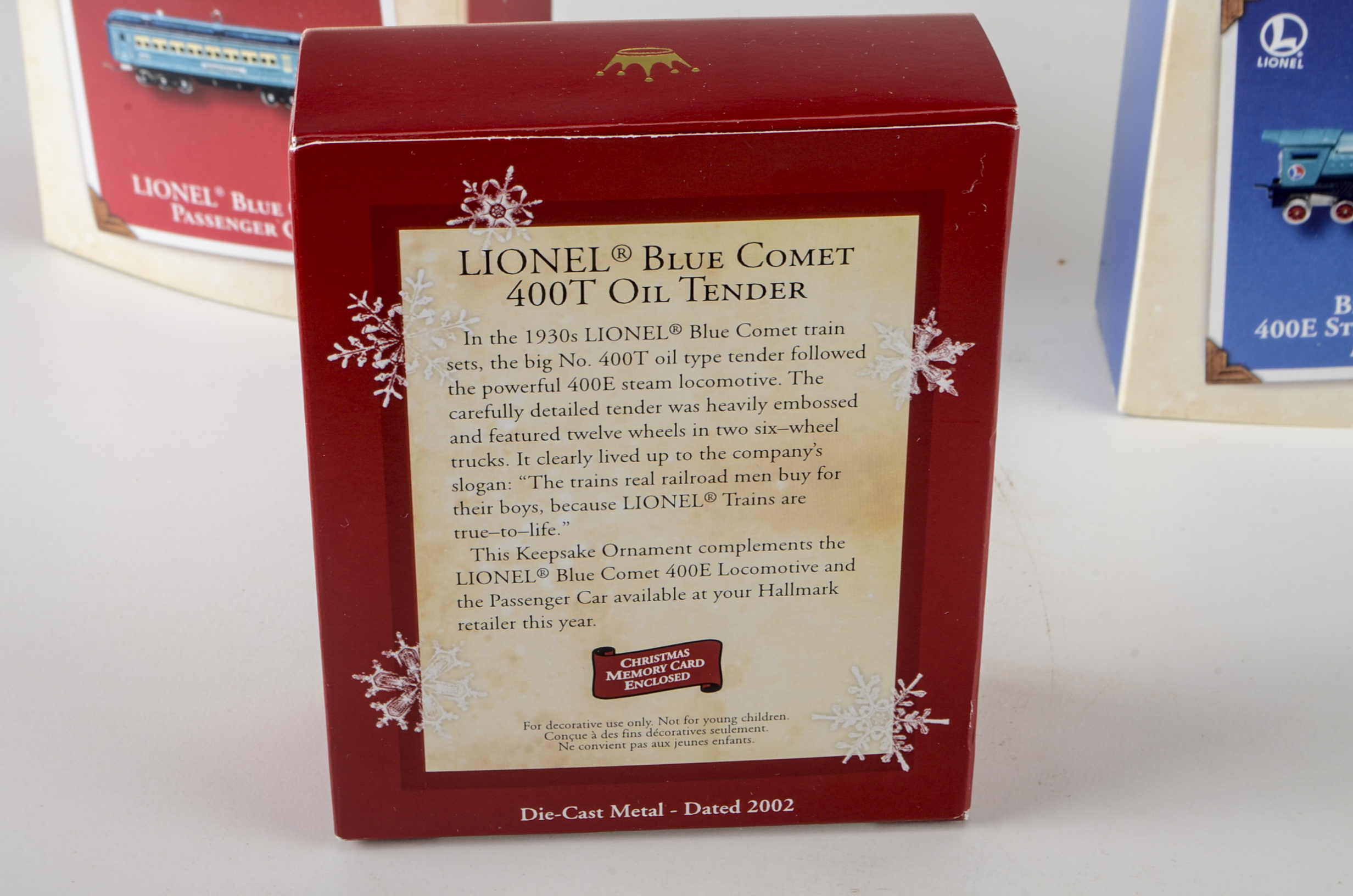 Hallmark Train Ornaments