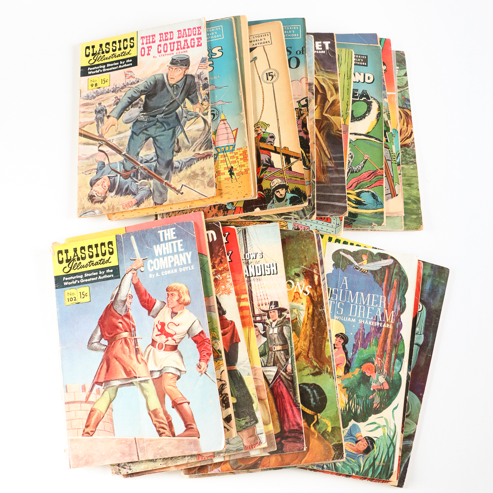 1940s–50s "Classics Illustrated" Comic Books