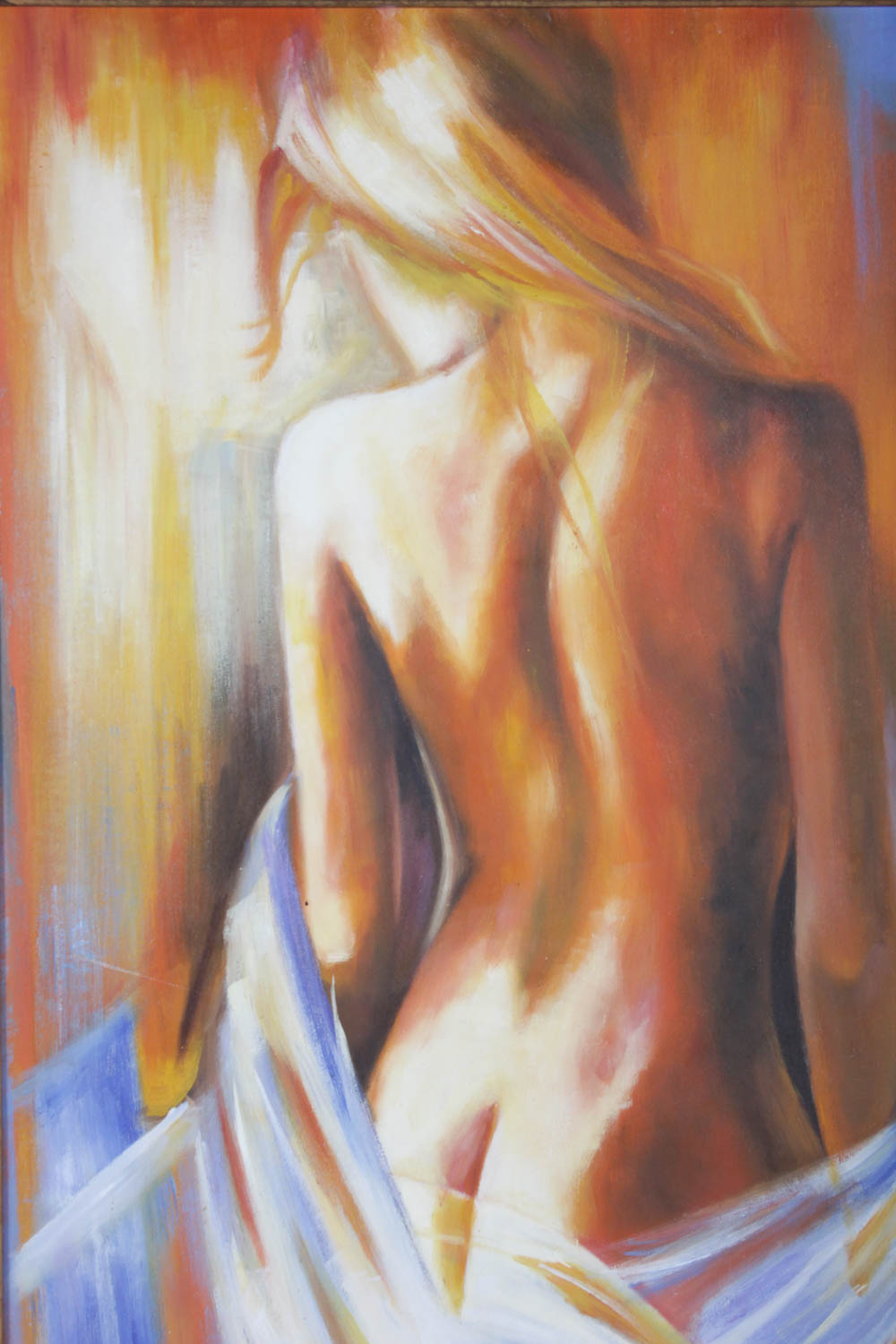 Original Painting of Female Nude