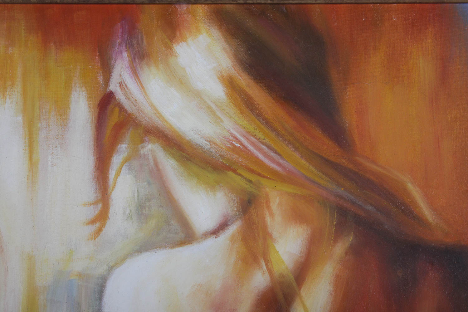 Original Painting of Female Nude