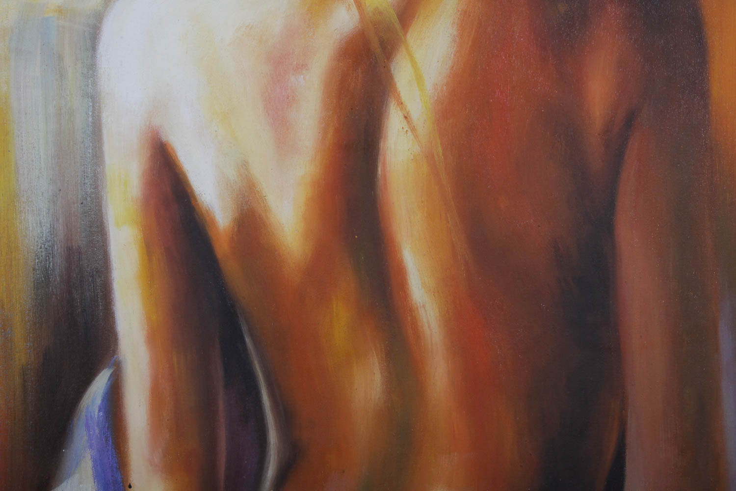 Original Painting of Female Nude