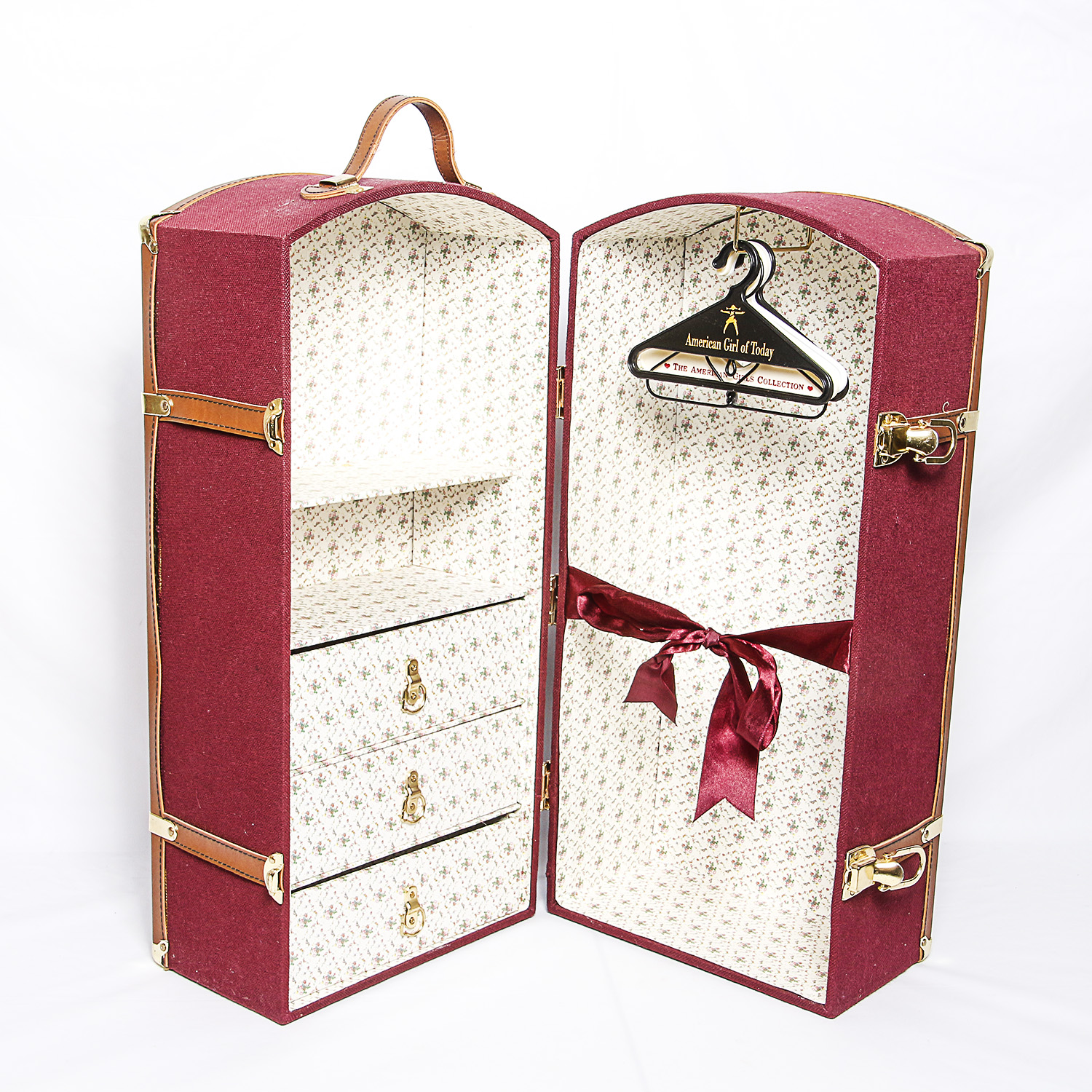 American Girl Doll Steamer Trunk for the Retired Samantha Doll