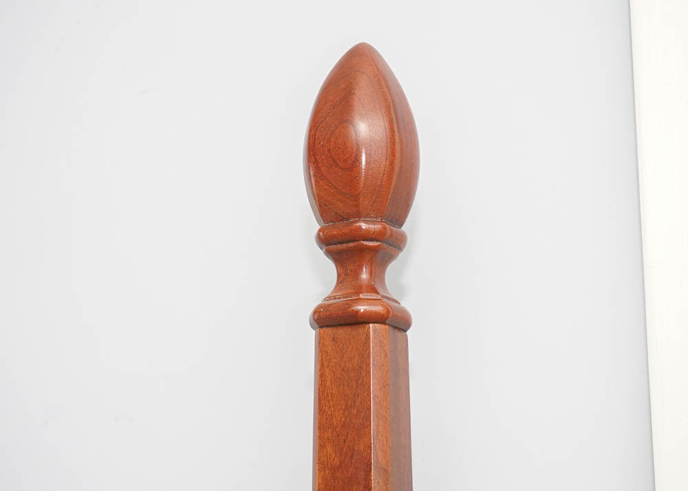 Cherry Pencil Post Queen Bed Frame