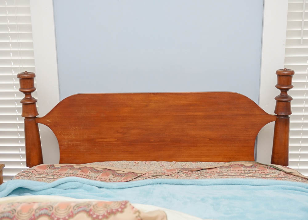 Antique Maple Full Bed Frame