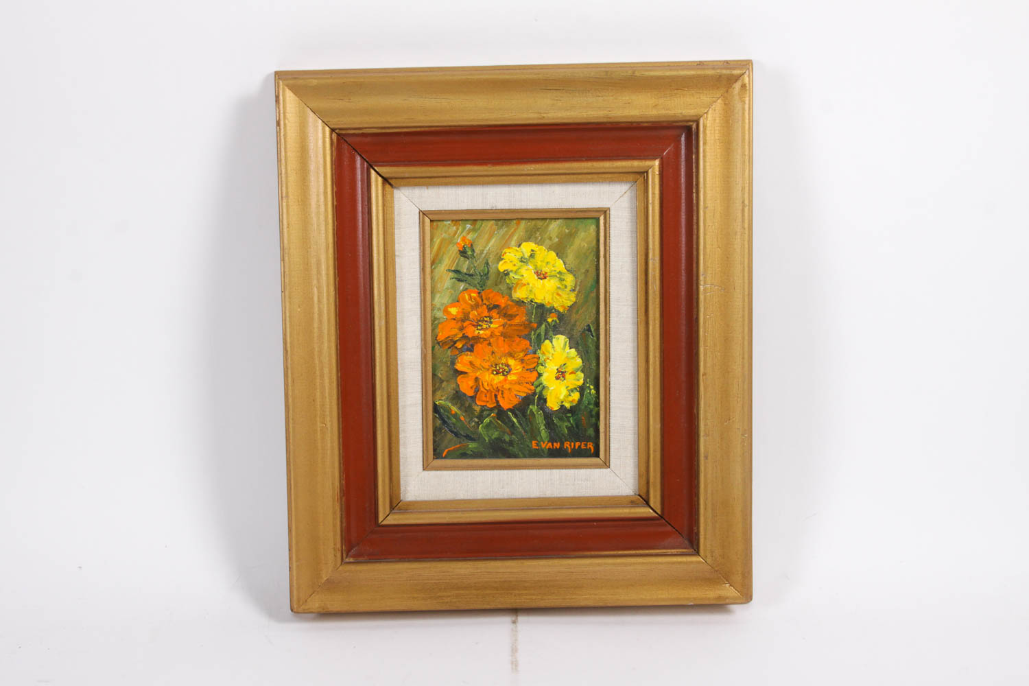 Collection of Signed Oil Paintings on Canvas