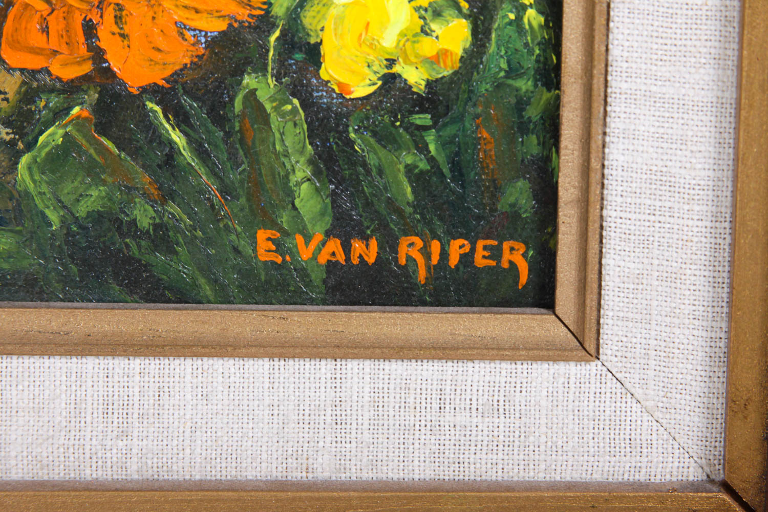 Collection of Signed Oil Paintings on Canvas