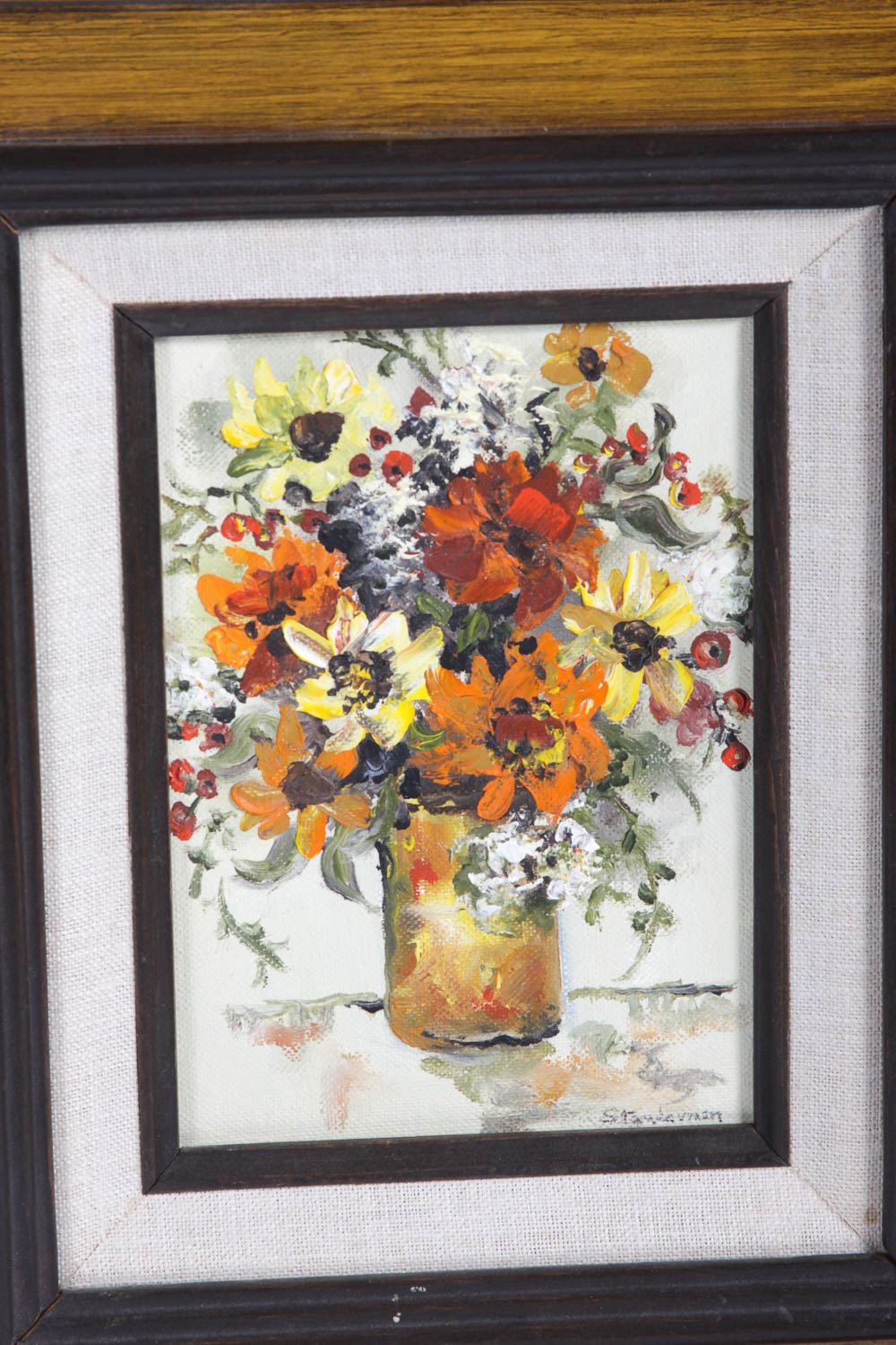 Collection of Signed Oil Paintings on Canvas