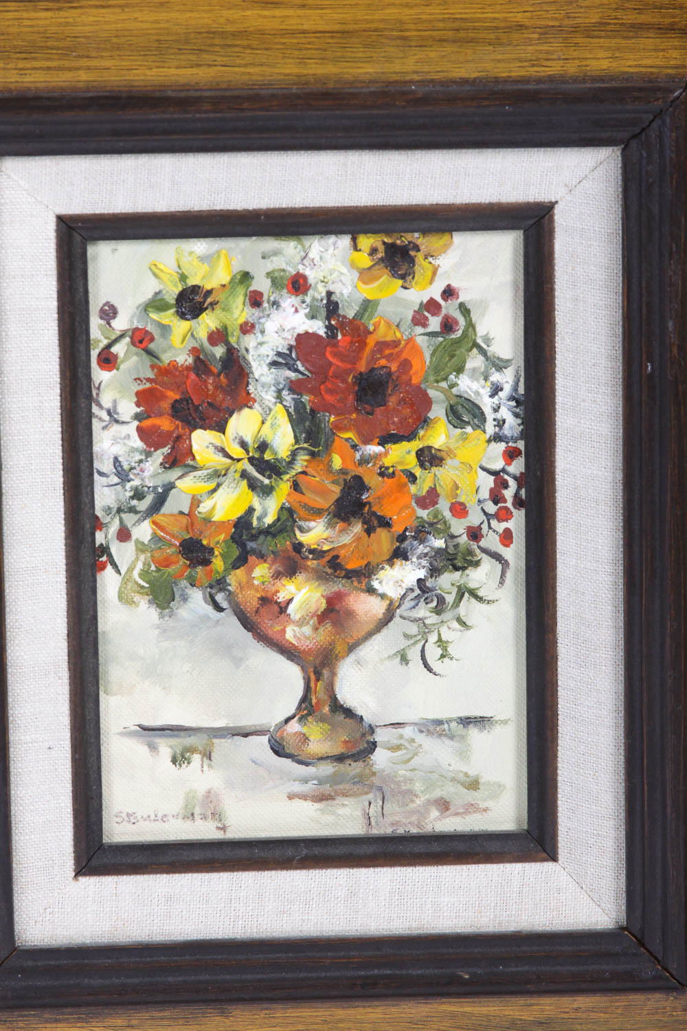 Collection of Signed Oil Paintings on Canvas