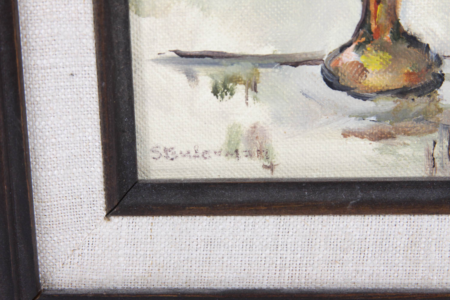 Collection of Signed Oil Paintings on Canvas